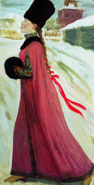 А П Рябушкина Московская девушка 17 века