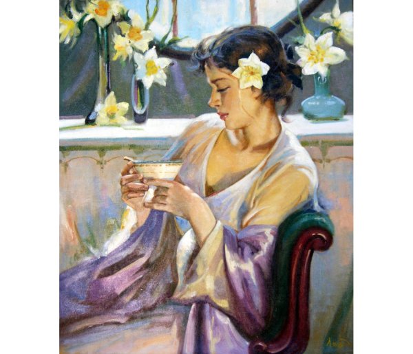 Живопись танцовщица Испания