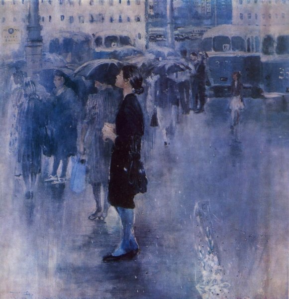 Пименов Юрий Иванович. Новая Москва 1960