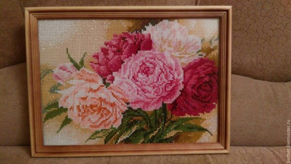 Алмазная мозаика отшив