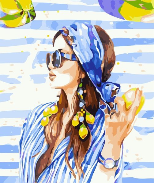 Иллюстрации стильных девушек