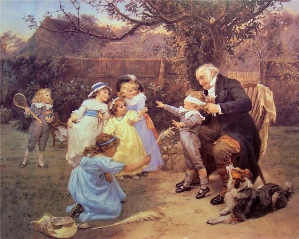 Художник Фредерик Морган (1847 - 1927).