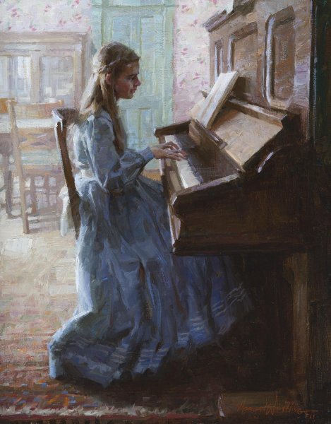 "Рояль" художник л.м.Роскопинский