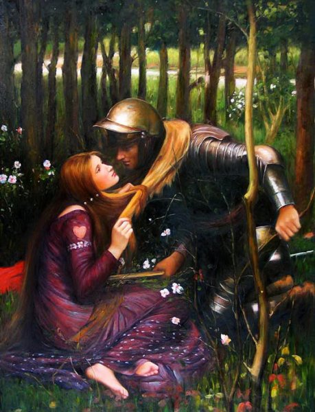 Джон Уотерхаус дама и рыцарь