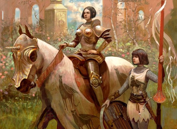 Рыцари и дамы средневековья