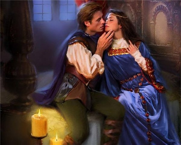 Средневековые влюбленные