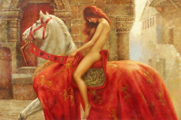 Джон Кольер леди Годива 1898