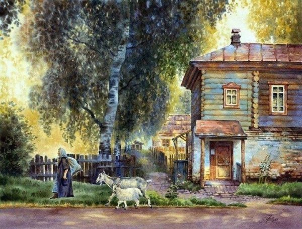 Художник Ольга Ивлева акварель