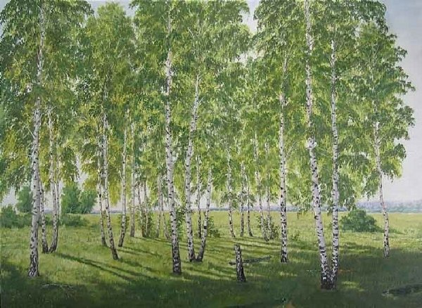 Репин Березовая роща
