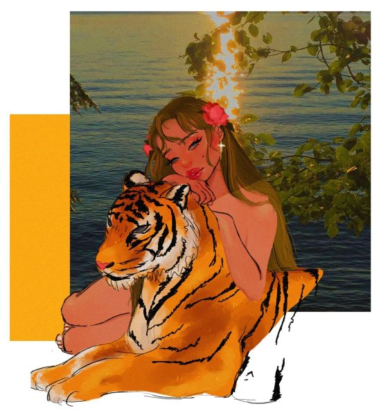 Девочка на Тигре