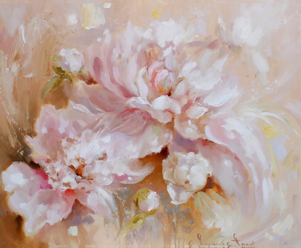 Аннет Логинова пионы