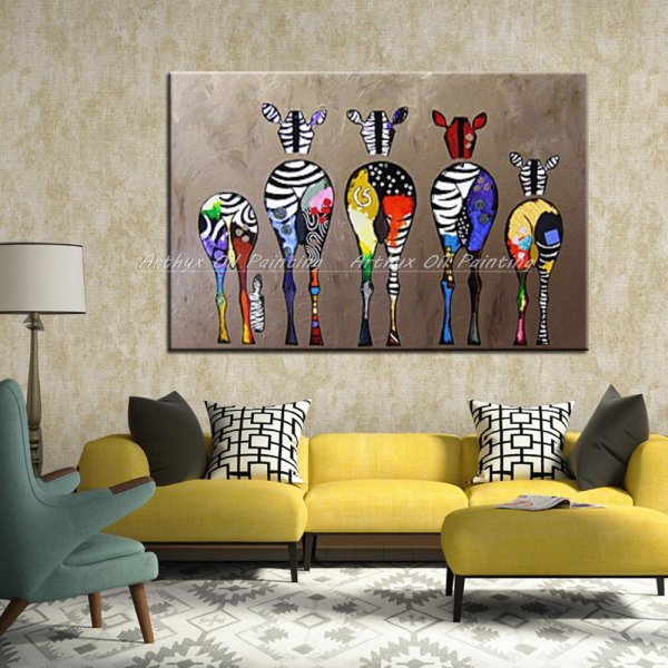 Модные современные постеры в интерьерах