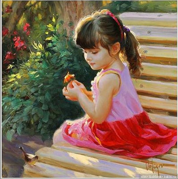 Владимир Волегов живопись дети