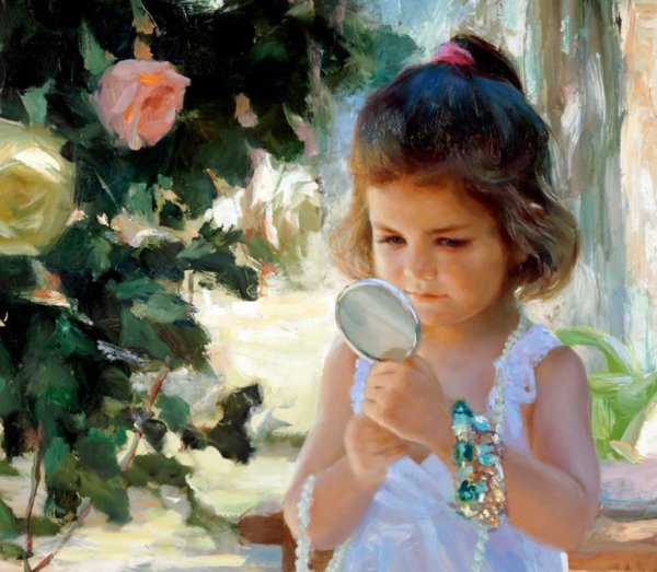 Живопись Владимира Волегова детство