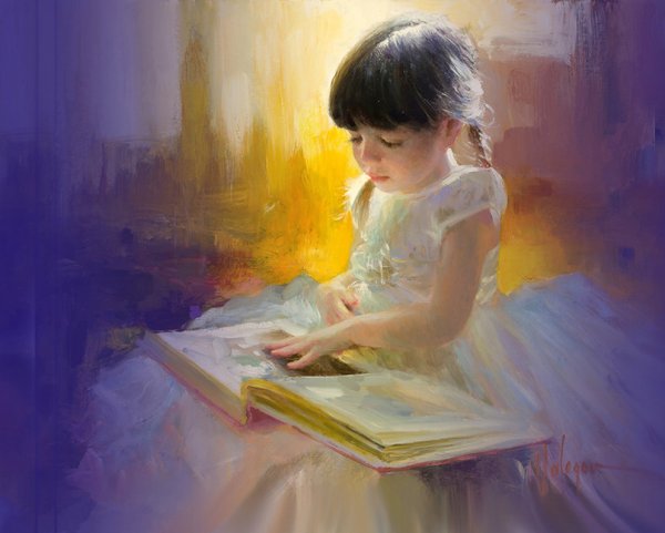 Владимир Волегов дети и море живопись