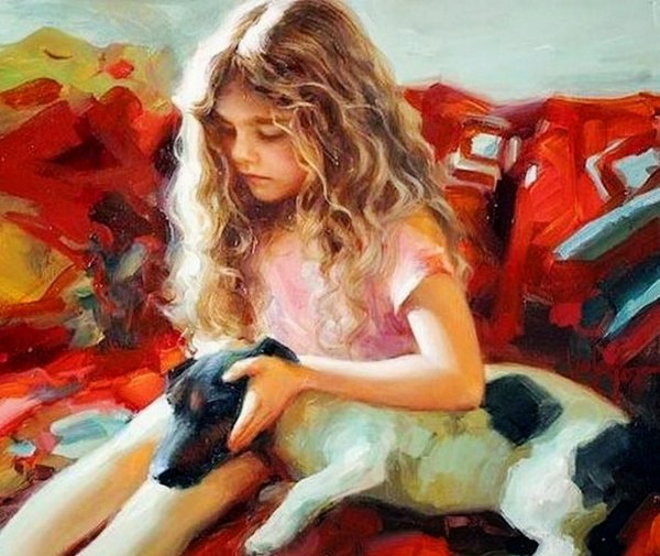 Живопись Владимира Волегова детство