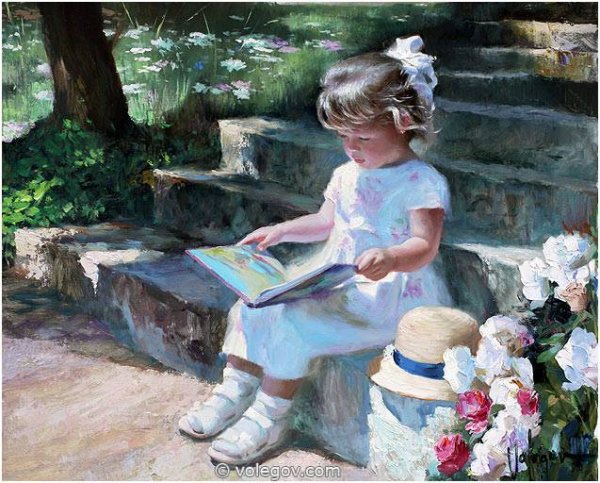 Владимир Волегов дети и море живопись