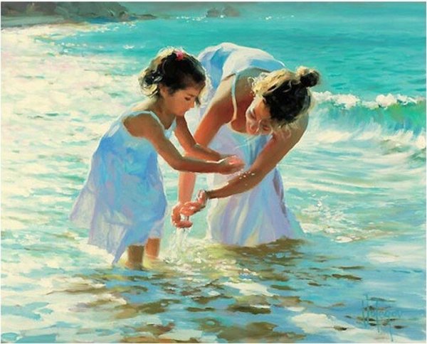 Живопись Владимира Волегова детство