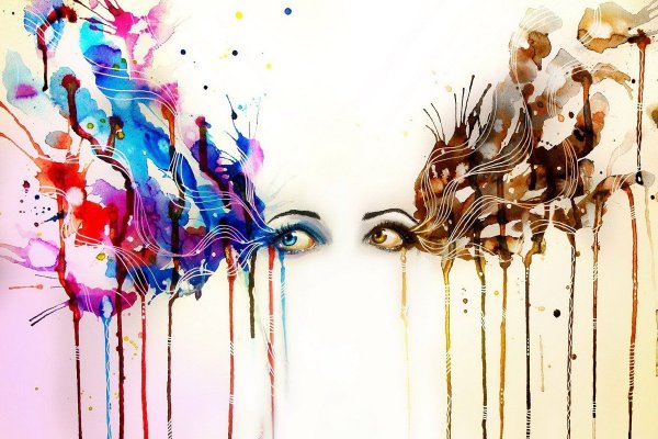 Цветы абстракция