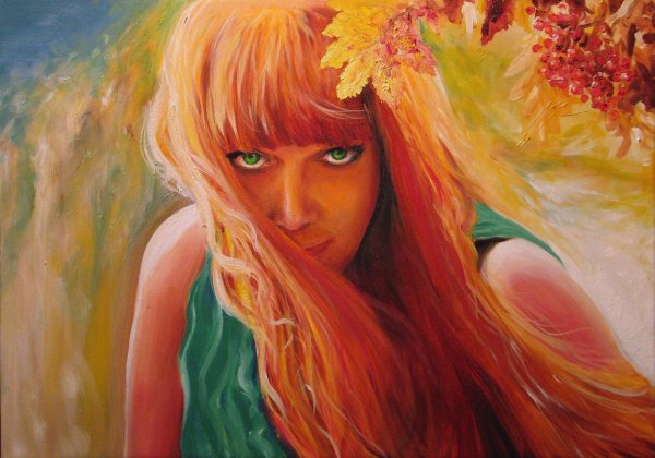 Рыжие женщины в живописи