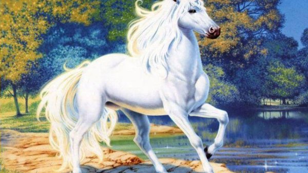 Алмазная мозаика единорожек