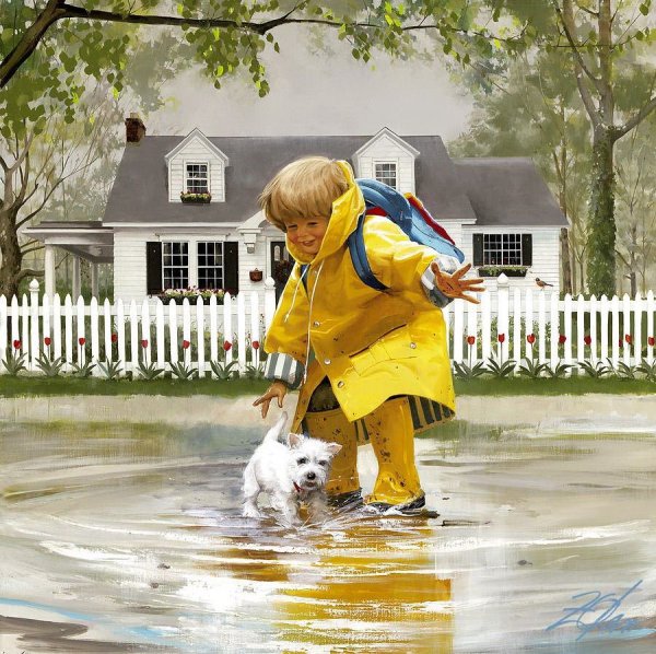 Художник Дональд Золан картины