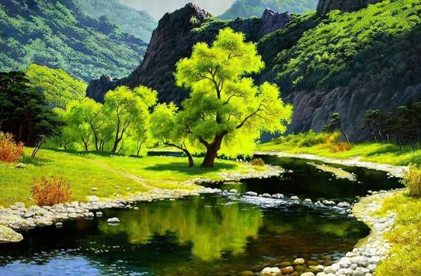 Живописные пейзажи природы