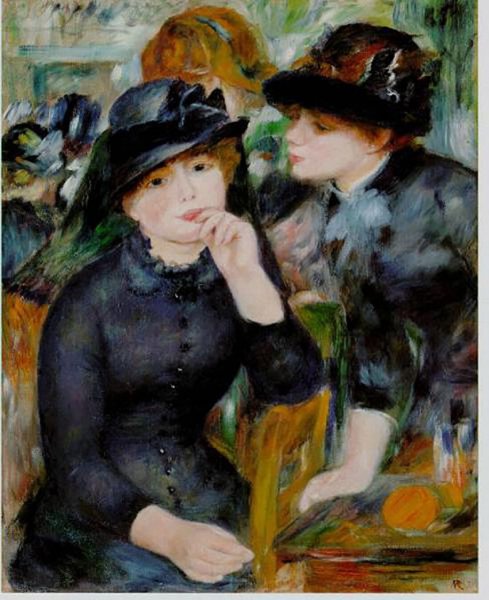 Пьер Огюст Ренуар, «девушки в черном», 1880-1882