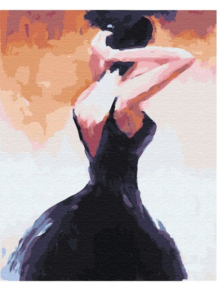 Черное платье в живописи