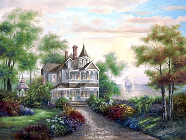 Томас Кинкейд Викторианский сад