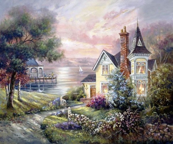 Томас Кинкейд Викторианский сад