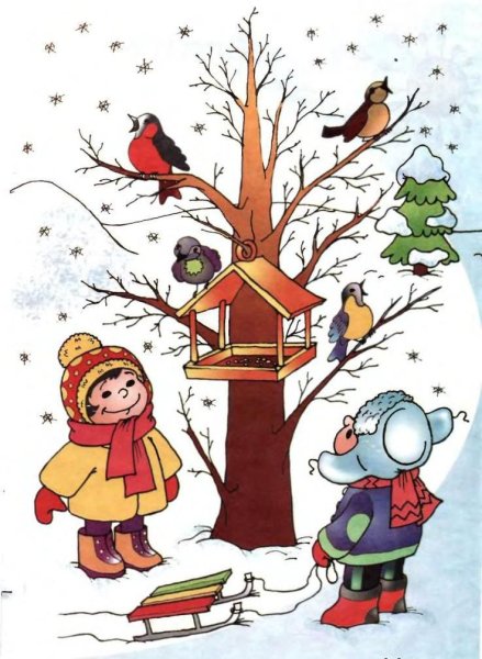 Зима для дошкольников