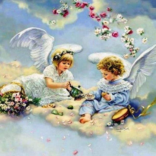 Ангелочки картины