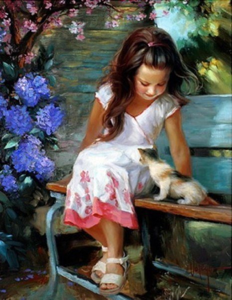 Живопись Владимира Волегова детство