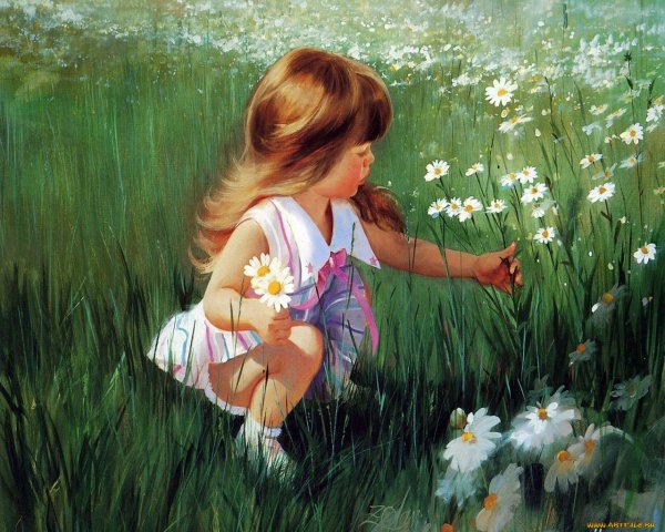 Картины Дональда Золана беззаботное детство