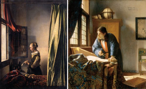 Ян Вермеер «девушка с письмом», 1657