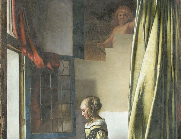 Ян Вермеер «девушка с письмом», 1657