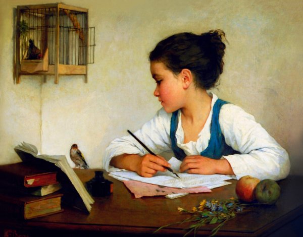 Художник Генриетта Браун ( 1829-1901 гг.) Франция