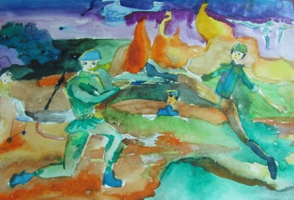 Рисунки о войне