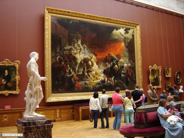 Последний день Помпеи в русском. Узеи