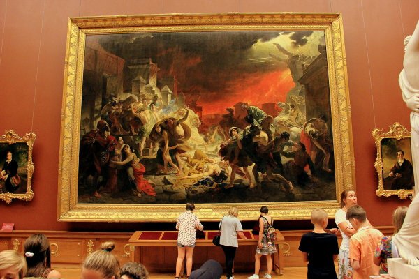 Русский музей в Санкт-Петербурге последний день Помпеи