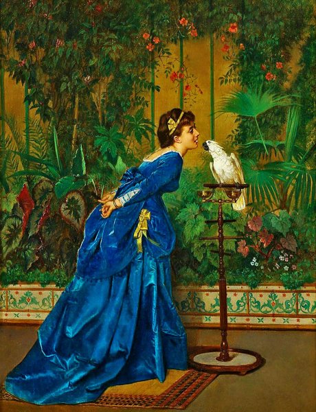 Художник Огюст Тульмуш