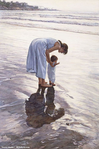 Художник Стив Хэнкс Steve Hanks