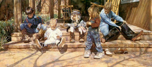 Стив Хэнкс (Steve Hanks) - художник-акварелист