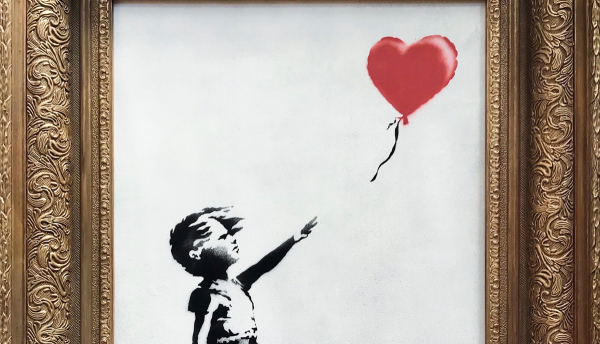 Девочка с воздушным шаром Бэнкси самоуничтожилась