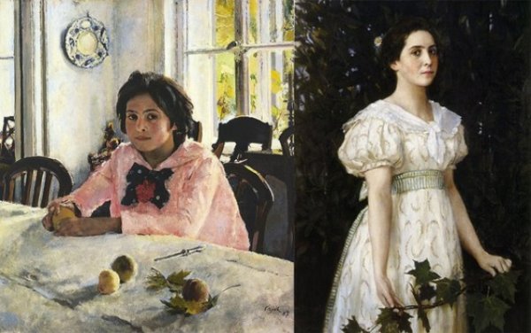 Серов портрет веры Мамонтовой