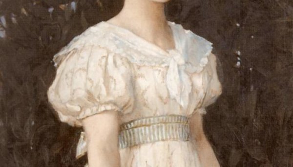 Серов девушка освещенная солнцем