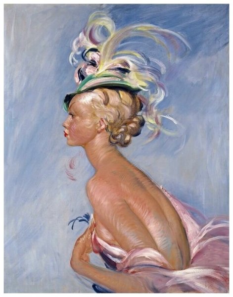 Жан-Габриэль Домерг ню