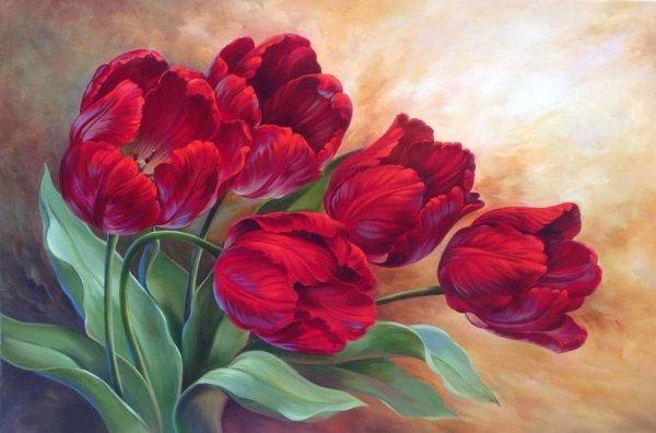 Художник Douglas Frasquetti маки