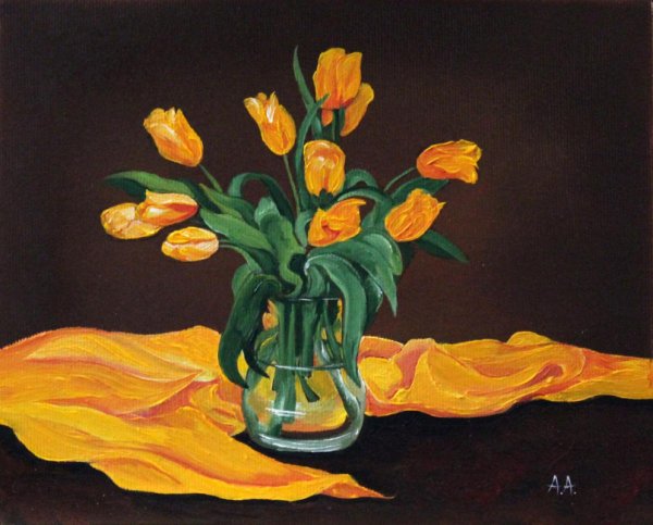 Тюльпаны картина